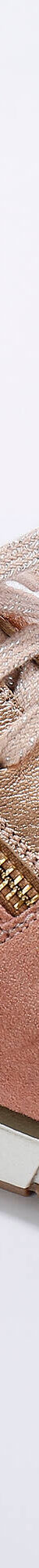 Baskets zippées et à lacets en cuir (blush) Baskets zippées et à lacets en cuir (blush)